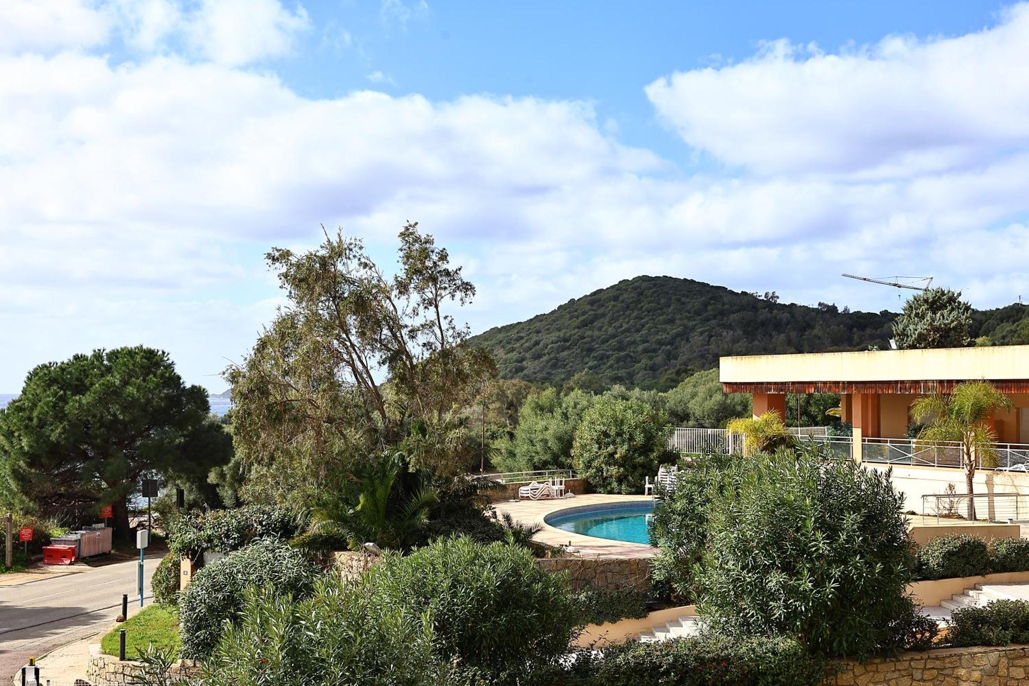 Evasion Corse - T2 Vue Mer, Piscine & Plage Ajaccio  Ngoại thất bức ảnh